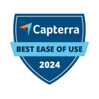 Capterra Best Ease of Use Badge